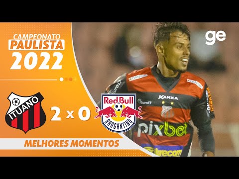 Gols e lances de Ituano x Bragantino - PA