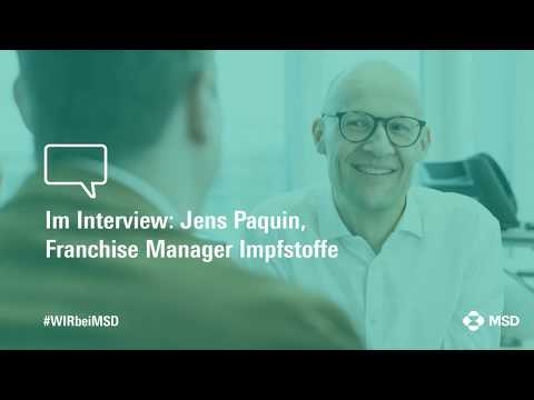 Gesichter bei MSD: Jens Paquin