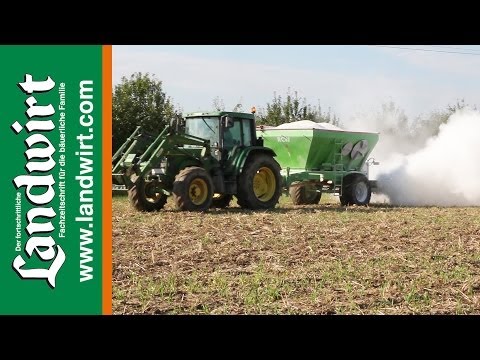 Liming to improve the soil