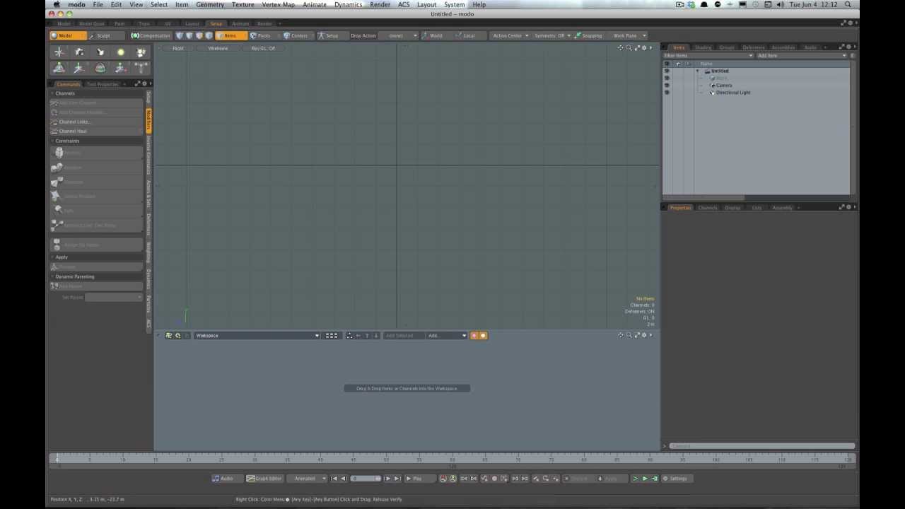 Modo tutorial - rigging target objects