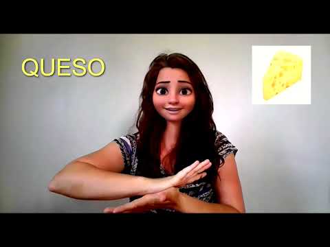 Cómo signar Queso en LSE