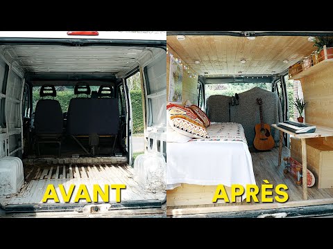 ON AMÉNAGE UN FOURGON EN STUDIO DE MUSIQUE MOBILE !