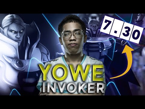YOWE TOP 1 Invoker (According to Ceb) Testing Favourite Hero on NEW 7.30 Patch