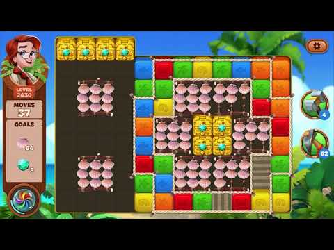 Lost Island Blast Adventure Level 2430 NO BOOSTERS - A S GAMING ✔️