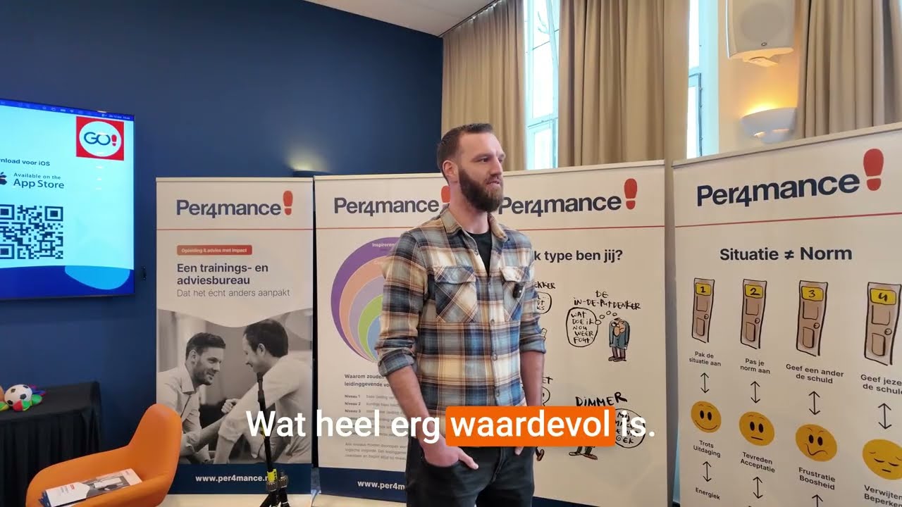 Deelnemer Joris aan het woord