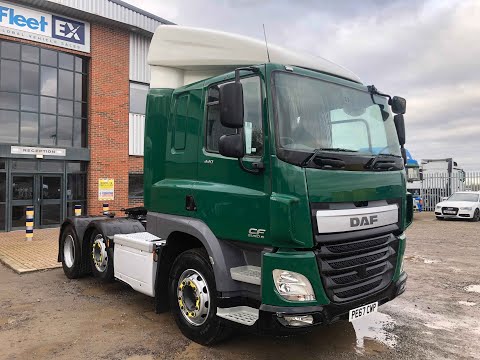 DAF CF440 FTG *EURO 6* 6X2 TRACTOR UNIT 2017 - PE67 CWP