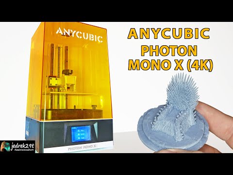 Anycubic Photon Mono X. The most Precise and Largest 3D Prints I have ever seen / RESIN ART