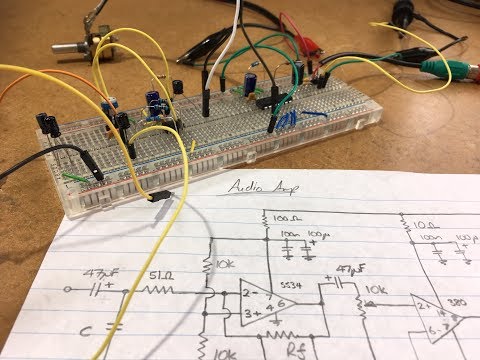 Homebrew MC1350P based SSB Rig - #2 Audio Amplifier