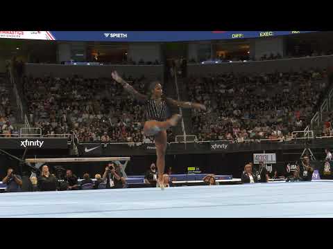 Jordan Chiles  - Floor Exercise  - 2023 Xfinity U.S.  Championships  - Senior Women Day 2