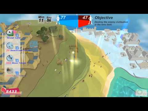 [ GODUS BETA ][ EP 6 ] w/TLV - Volcanic crater and big mountain battle. Finger of god totally OP