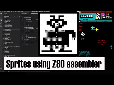 Z80 Coding on the Spectrum Next : Sprites and faster debugging
