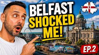 Kuzey İrlanda'nın Belfast şehrinde 24 saat geçirdim | Bu beni tamamen şok etti!
