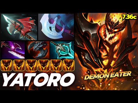 YATORO [Shadow Fiend] Madness Carry 26 Kills Insane Right Click Dota 2 (Fullmatch)