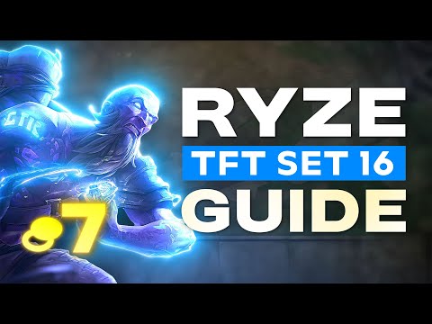 Ultimate RYZE Guide in Set 16 Teamfight Tactics | Regions, Items, Augments & More!