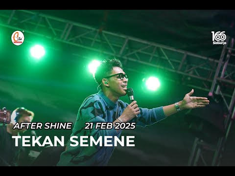 AFTERSHINE - TEKAN SEMENE (Live Performance at HARJASDA 166 Sidoarjo)
