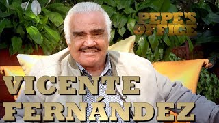 VICENTE FERNÁNDEZ en EXCLUSIVA para Pepe’s Office:  --- (&#39;ora sí čülėros póngame un Oxxo)