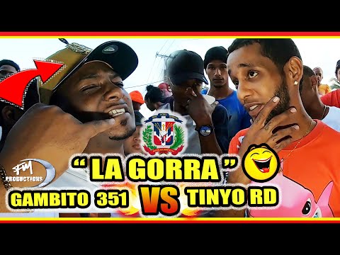 EL REGRESO DE LA GORRA!!! 👲 Tinyo RD vs Gambito 351 Improvisando en Sabana, Volvió el escudo