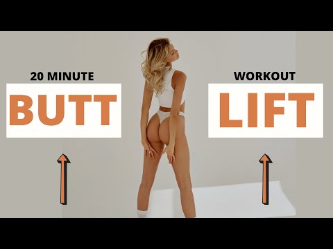 20 MIN. BUTT LIFT WORKOUT on the floor - grow butt without thighs / NO SQUATS NO JUMPS | Mary Braun thumnail