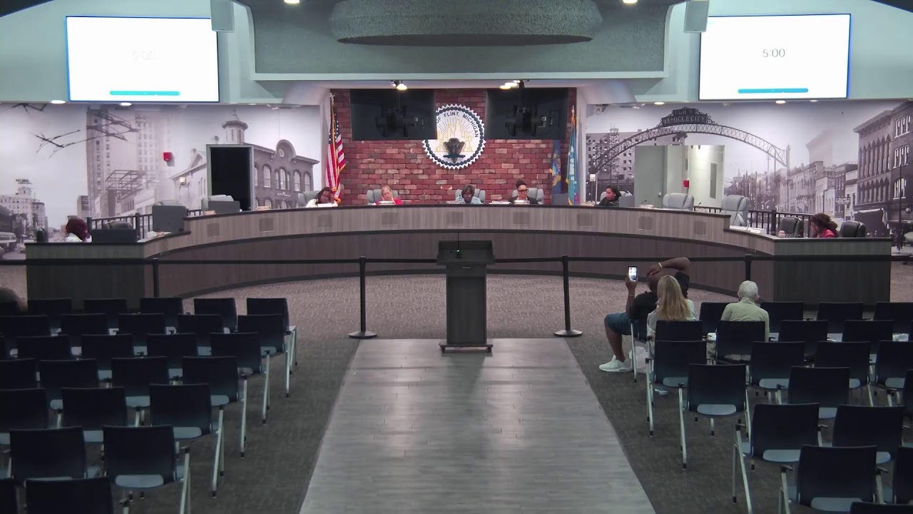 Official Flint City Council Live Stream - 8/25/2025 SA-FCC