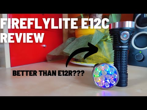 Fireflies E12C Review - Great Pocket Lumen Monster with improved design | comparison to E12R