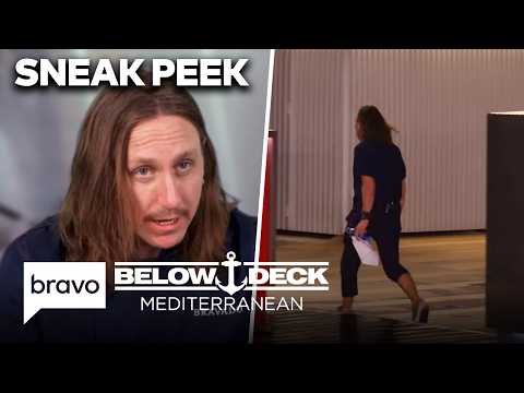 SNEEK PEAK: Chef Josh Gets Furious With Picky Guests: "F--k Off"| Below Deck Med (S10 E6) | Bravo