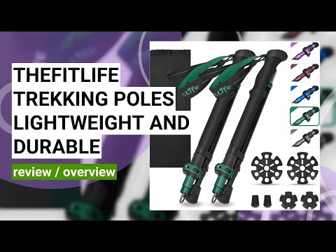 Review: TheFitLife Collapsible Trekking Poles - Lightweight Hiking Essential!