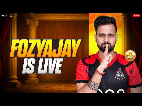 NEED MORE VLOGS LIVE  WITH  iQOOTG FOZYAJAY IS LIVE| #freefire #iQOOTG #iQOO15R