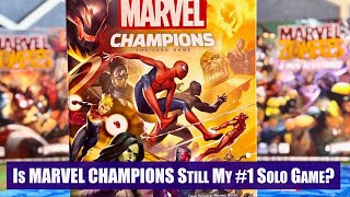 What is my Favorite Solo Board Game?  Is it still Marvel Champions?