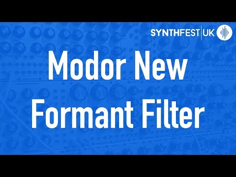 Modor - New Eurorack Formant Filter // Synthfest 2017