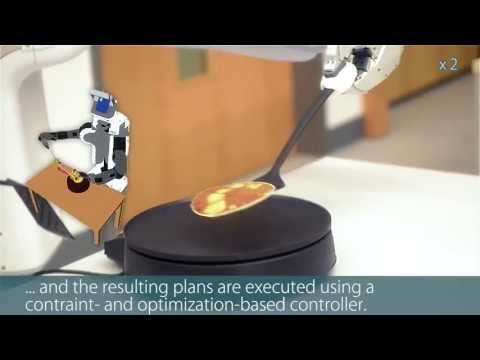 Роботи правят палачинки