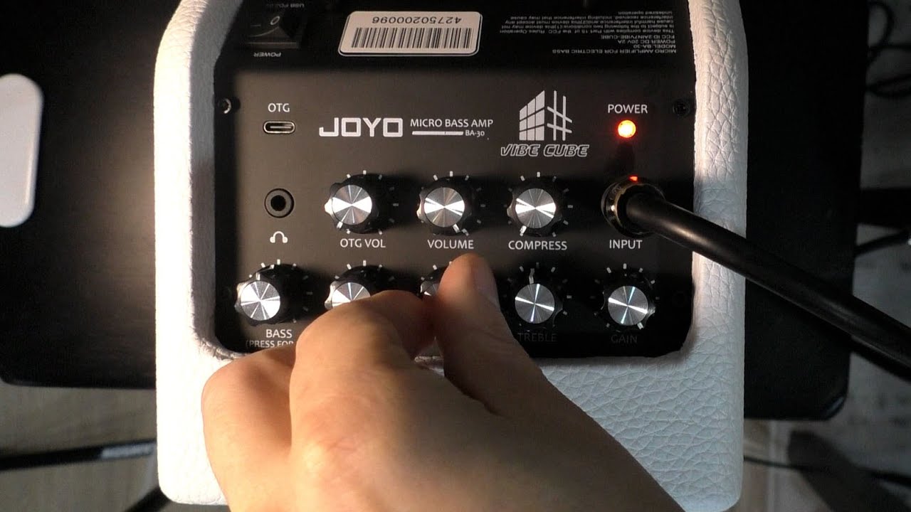 JOYO BA-30 Vibe Cube Bass Amp Review & Sound Test!  Can this tiny amp deliver BIG sound?