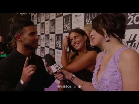 Eric Saade & Nicole Falciani on Elle Galan 2018