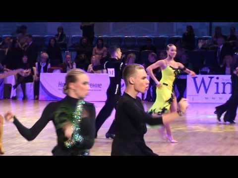 WDSF Youth Latin 1/16 samba Semen Borodin - Daria Dracheva