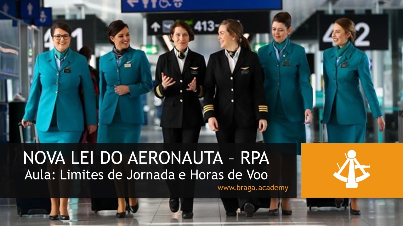 Bloco II RPA: Lei do Aeronauta - Limites de Jornada de Trabalho, Horas de Voo e Pousos. Atualizada!