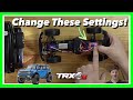 Change These TRX4M Settings Crawler Performance Holmes Hobbies TRX4 M Part 4
