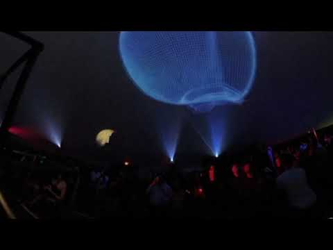 Opening moments of Contact @ Wisdome Immersive Daft Punk Tribute 4-10-22 by @thedomeman