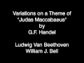 De'Marcus Walker Tuba - Variations on a Theme of "Judas Maccabeus"