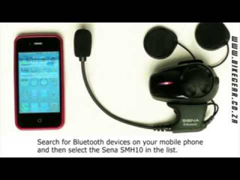 Connecting Sena Bluetooth