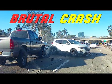 INSANE CAR CRASHES COMPILATION  || Best of USA & Canada Accidents - part 38