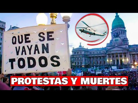 The day the 2001 crisis broke out - The President fled by helicopter