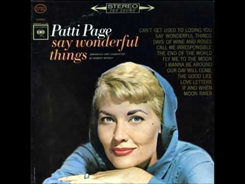 Days of Wine and Roses ~ Patti Page (1963)