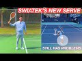 Iga Swiatek Serve Analysis (new vs old technique & problem areas)