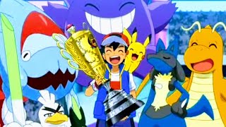 Pokemon Ash become world champion | Ash win | Pokemon journeys episode 132 in hindi