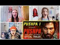 Pushpa part 1 TRAILER Reaction| Allu Arjun #alluarjun