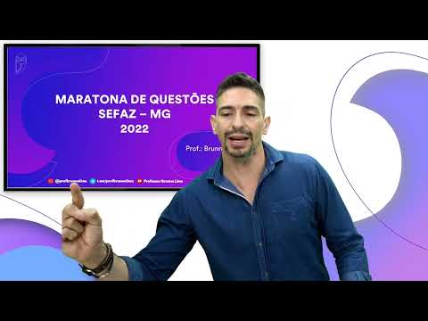 SEFAZ - Maratona Questões