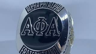 Alpha Phi Alpha Rings
