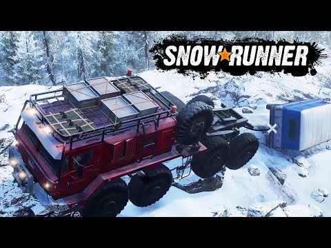 SNOWRUNNER Season 4 Part 13 - RESCUE MISSION (Phase 4)