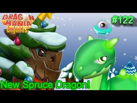 WTF is happening?! (New Spruce Dragon + Alien Dragon Hatching) - Dragon Mania Legends #122