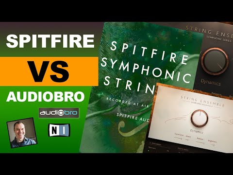 Spitfire VS AudioBro Symphony Series (Native Instruments) - Viola Strings Comparison