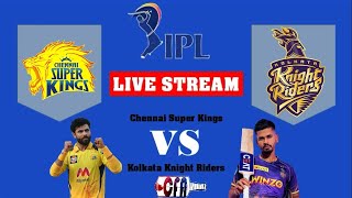 IPL22 LIVESTREAM - CSK v KKR - Match 1